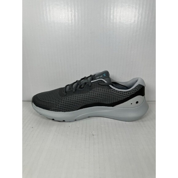 Size 9 Under Armour Mens UA Surge 3 Gray Blue Running Shoes Cross Training NEW main image 6